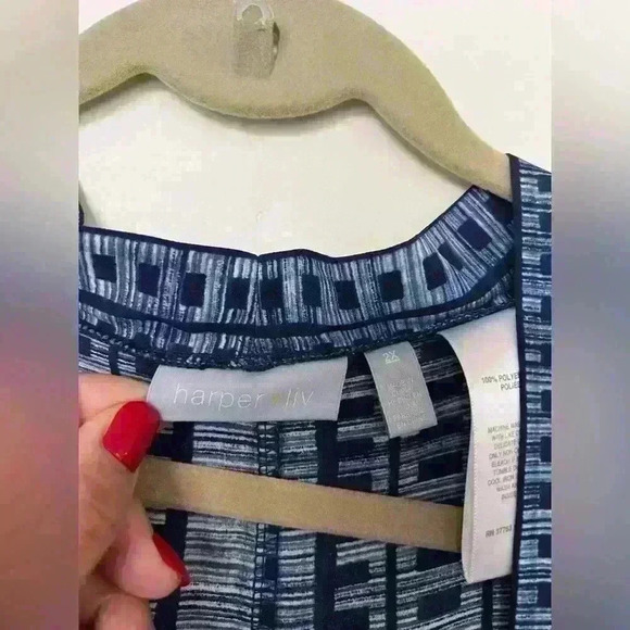 Harper and LIV Flowy Kimono sz 2X - Picture 4 of 9